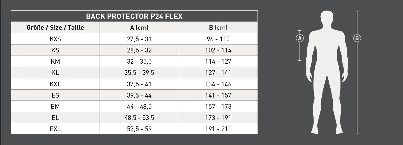Rückenschutz Reiten Kind Swing P24 Flex 3/3