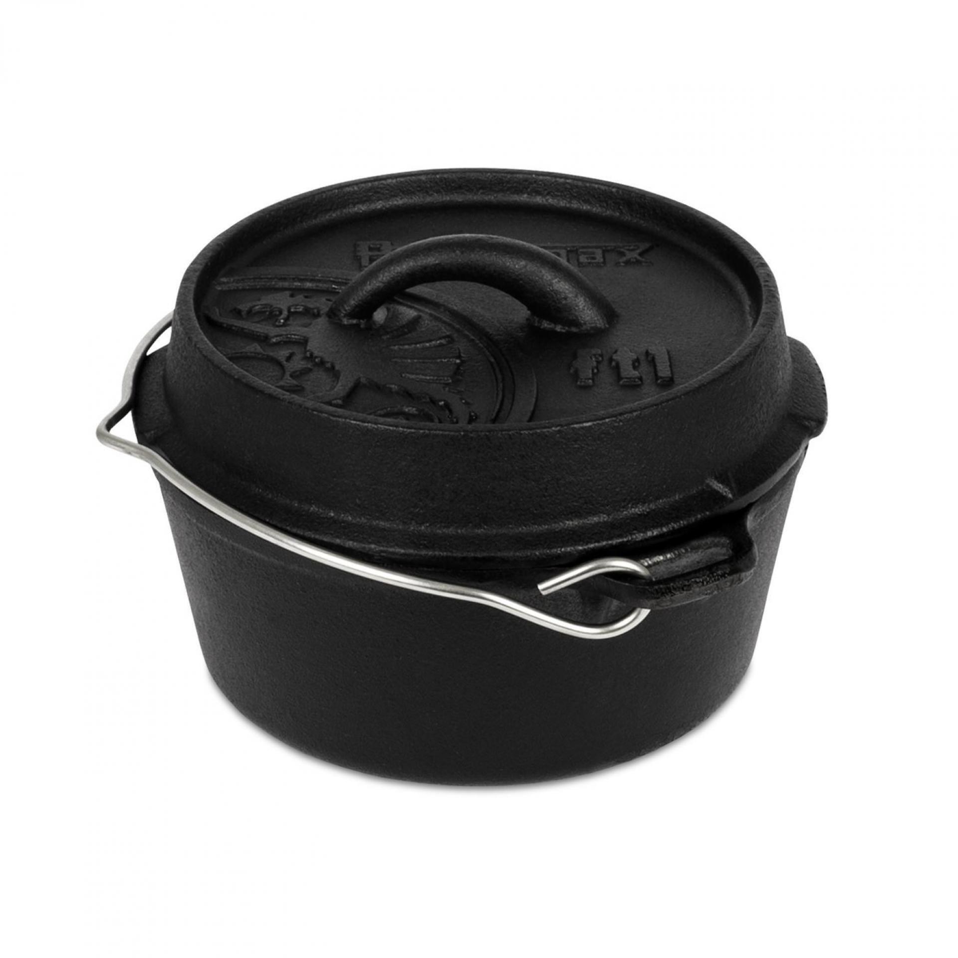Petromax Forno holandês FT1-1QT - Sem pernas 5/6