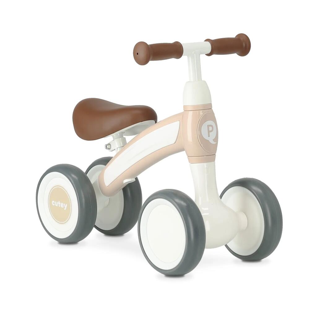 Qplay Cutey Balance Bike - Toddler Balance Bike - Lightweight - Beige