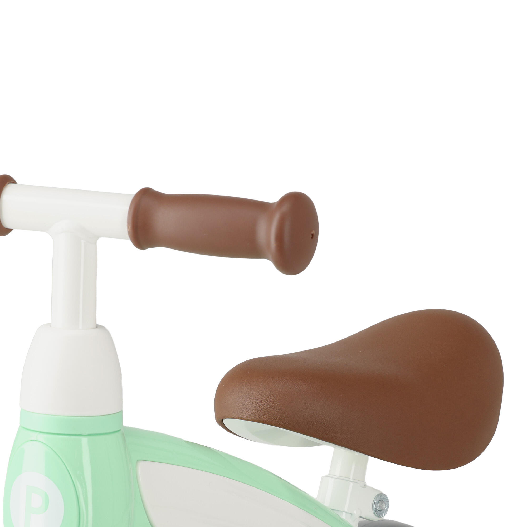 Qplay Cutey Balance Bike - Bicicletta Senza Pedali per Bambini - Leggera - Verde 4/5