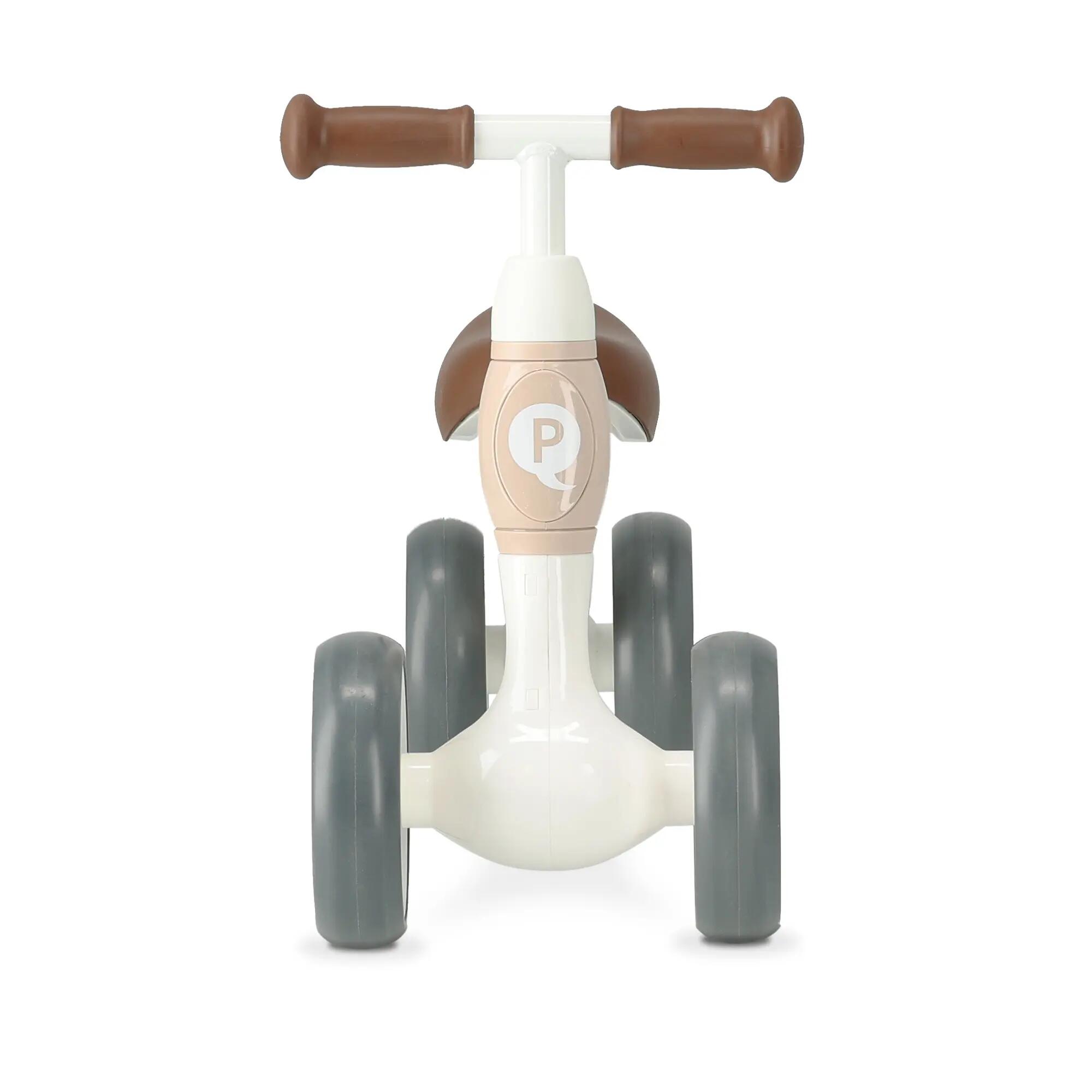 Qplay Cutey Balance Bike - Bicicletta Senza Pedali per Bambini - Leggera - Beige 2/5
