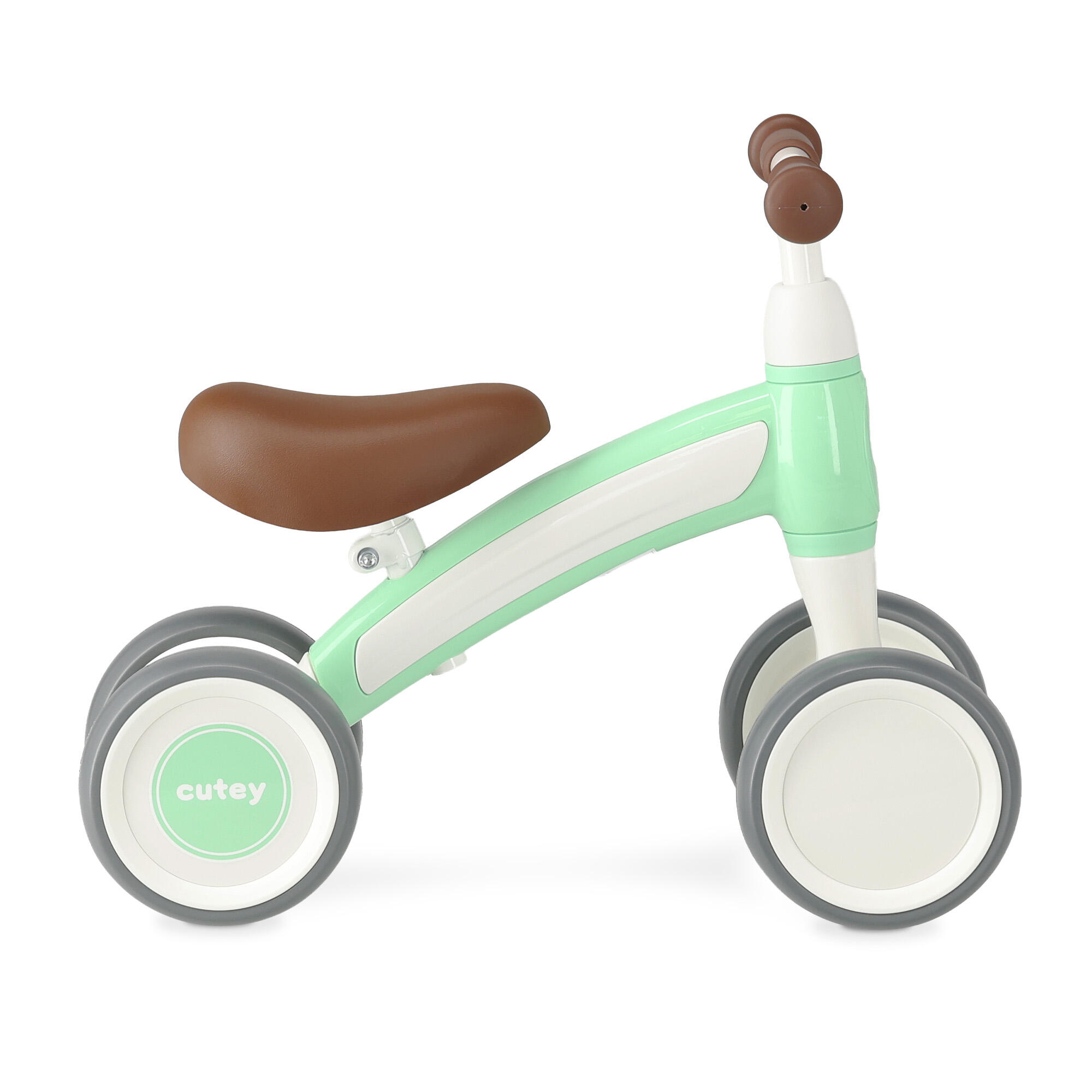Qplay Cutey Balance Bike - Bicicletta Senza Pedali per Bambini - Leggera - Verde 3/5