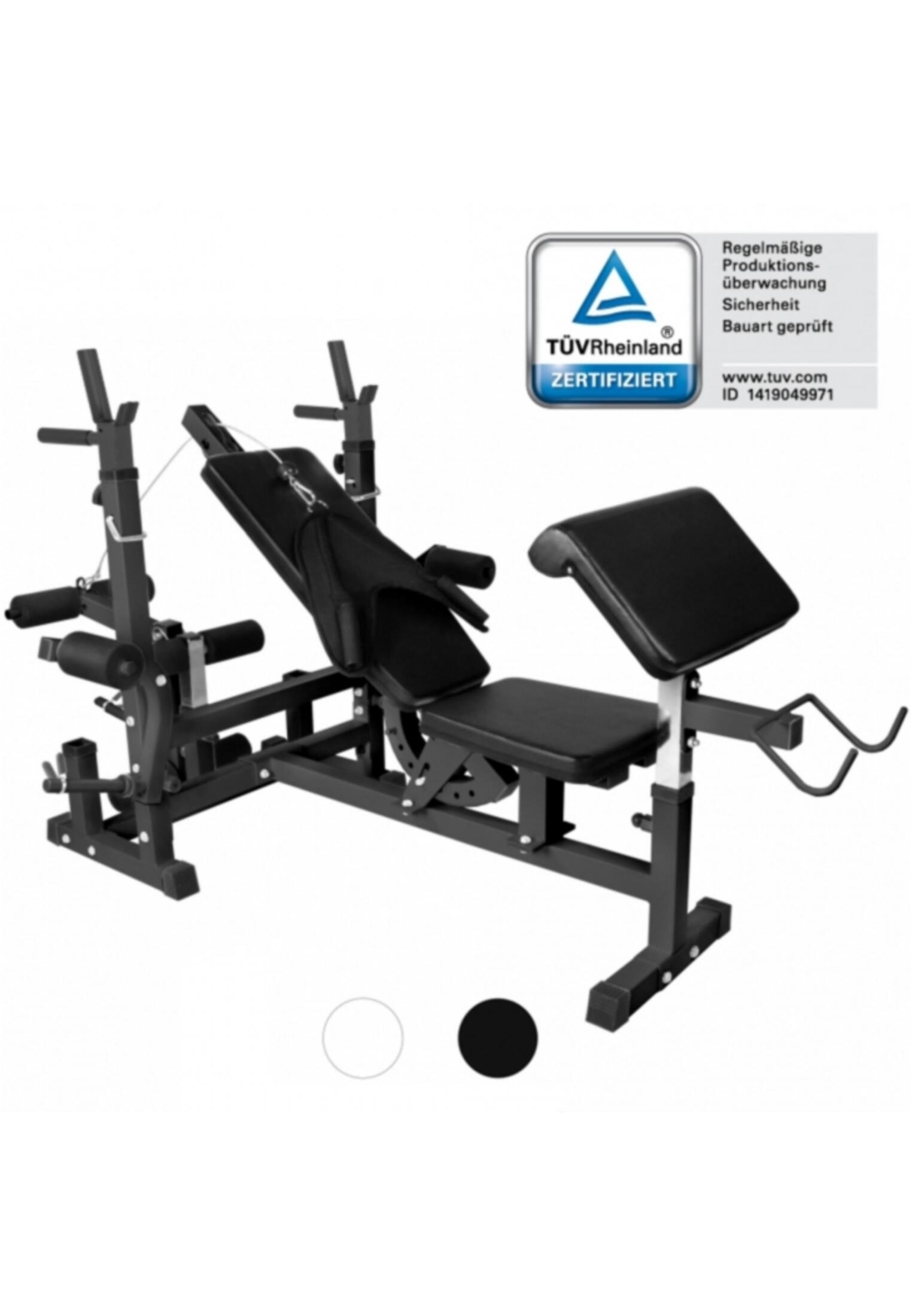 Multiestación de Gorilla Sports con Set 46 piezas Triple Agarre 2/7