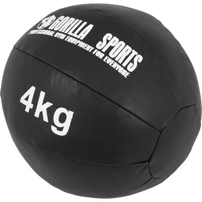 Medicijnbal - medicine ball - kunstleer - 4 kg