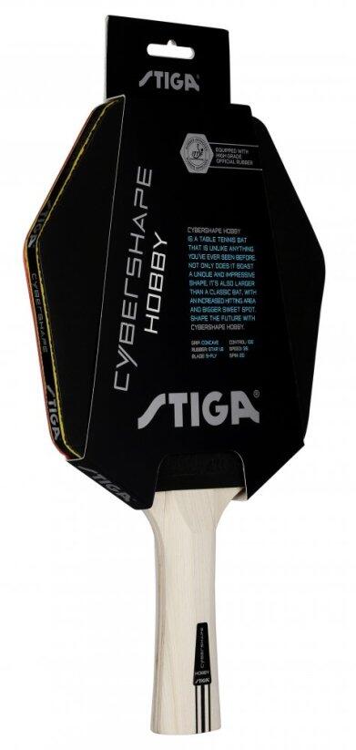 Raquette de tennis de table STIGA Cybershape Hobby 3/6