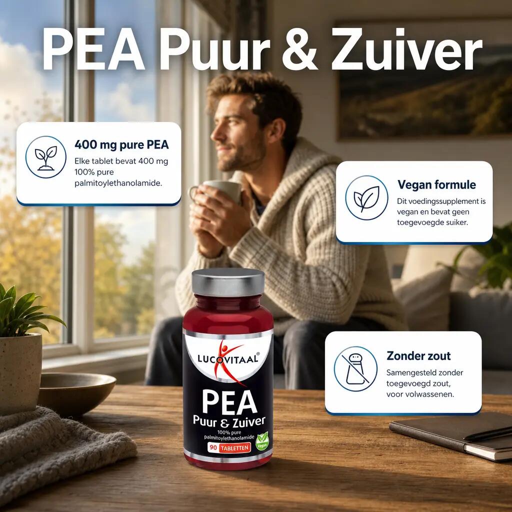 Lucovitaal PEA Puur & Zuiver 90 tabletten 2/5