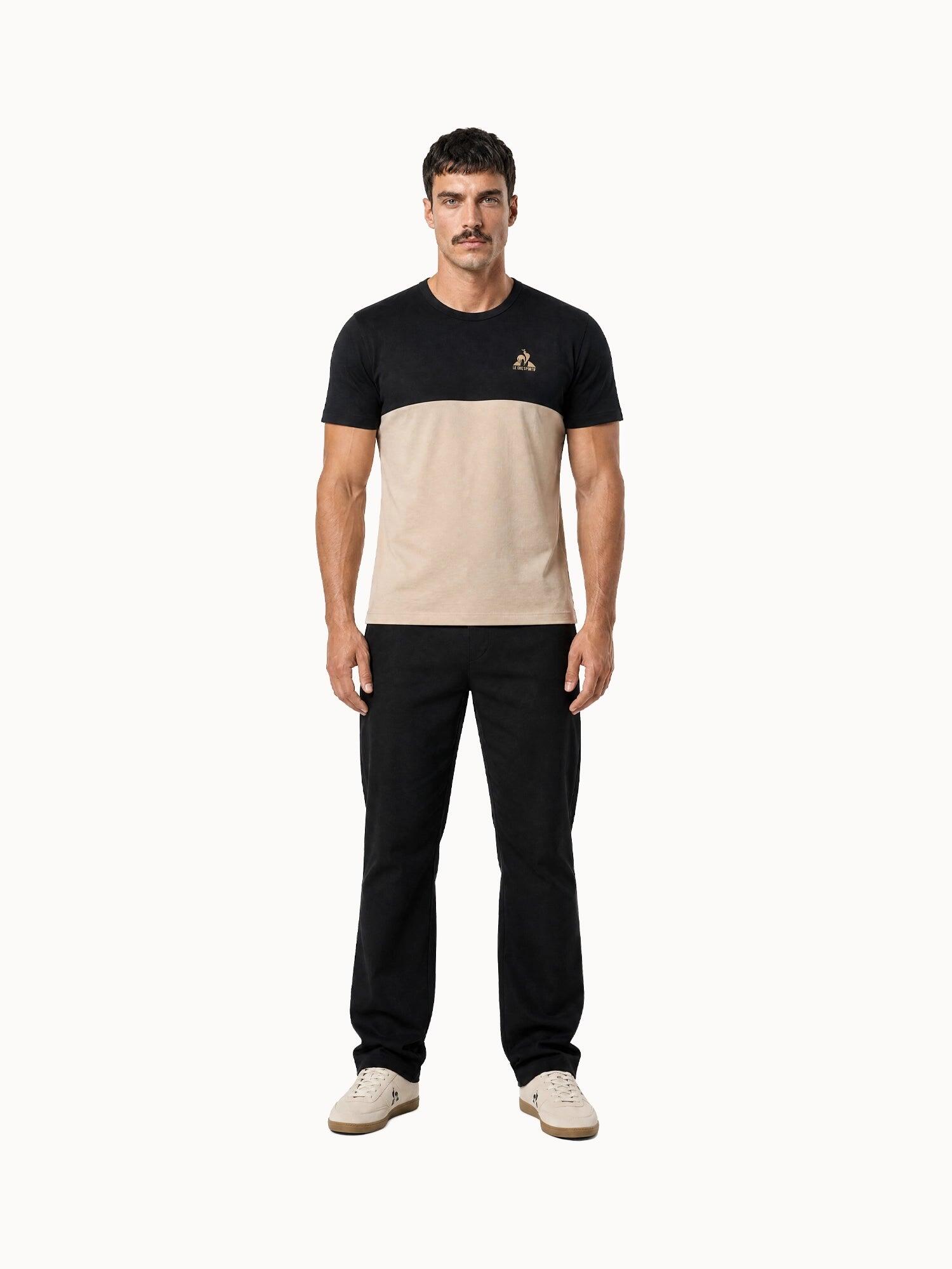 T-shirt en jersey de coton colorblock NOEL 5/5