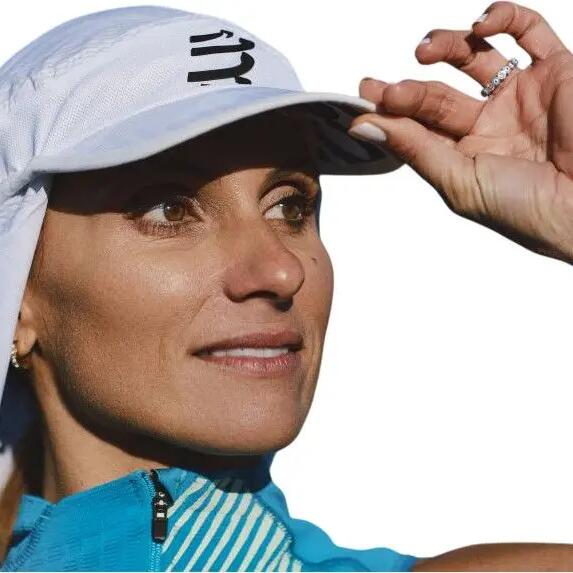 Compressport Ice Cap Sun Shade White Unisex