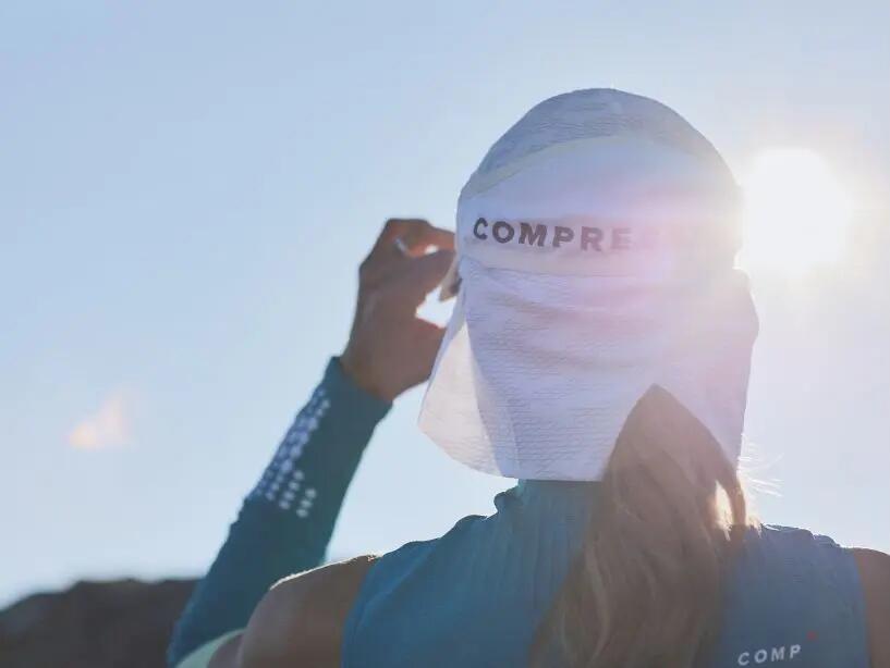 Compressport Ice Cap Sun Shade Blanco Unisex 3/3