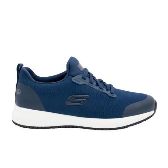 Zapatillas Hombre Skechers Work: Squad Sr - Myton Azul