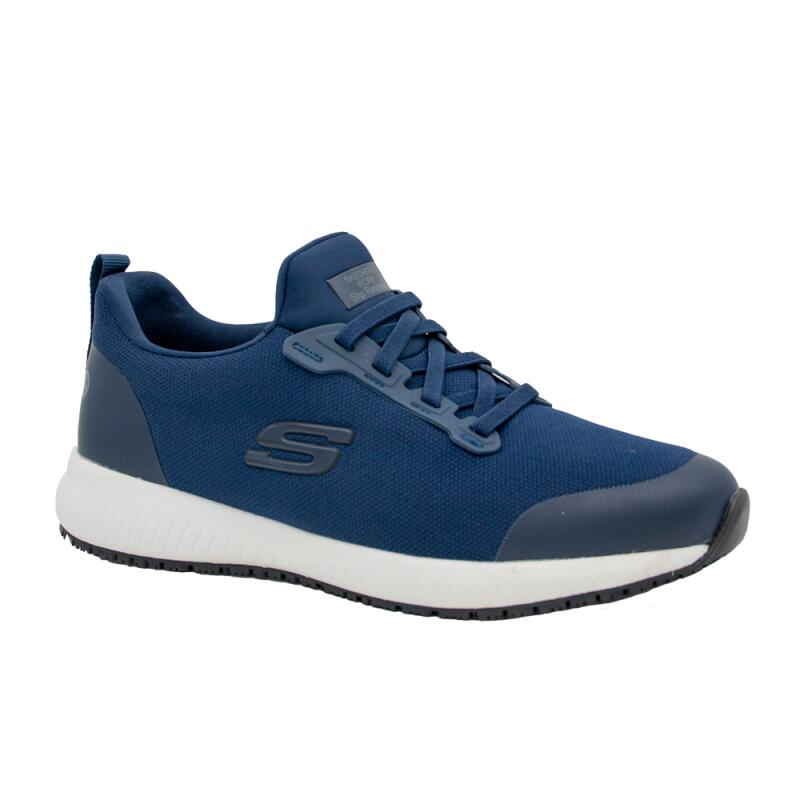 Zapatillas Heren Skechers Work: Squad Sr - Myton Blauw 2/4