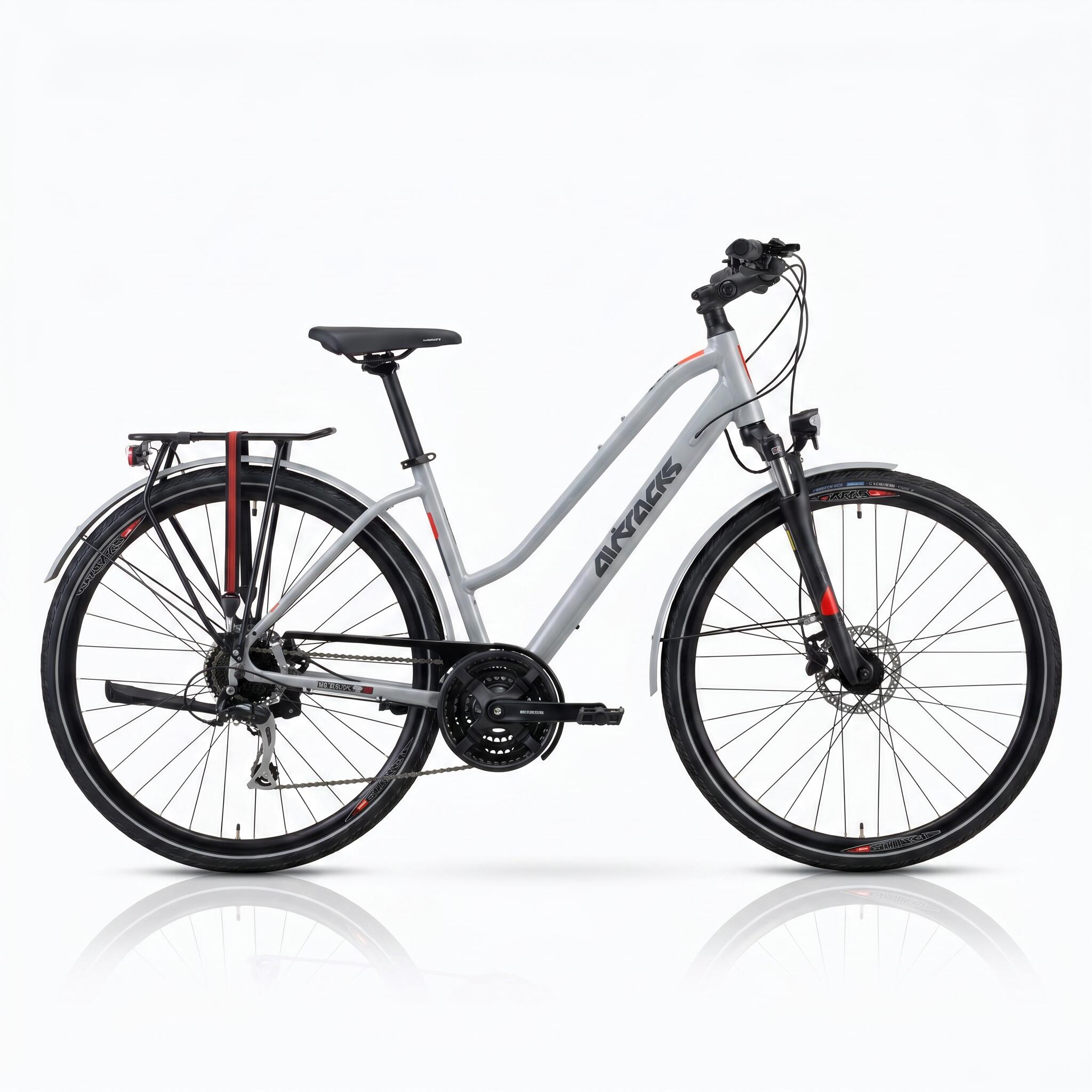 28" Damen Trekking Fahrrad TR.2845L Trekkingrad Shimano 27 Gang Alivio 1/4