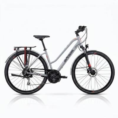 28" trekkingfiets voor dames tr.2845l 24 x speed shimano alivio rd-m3100-sgs