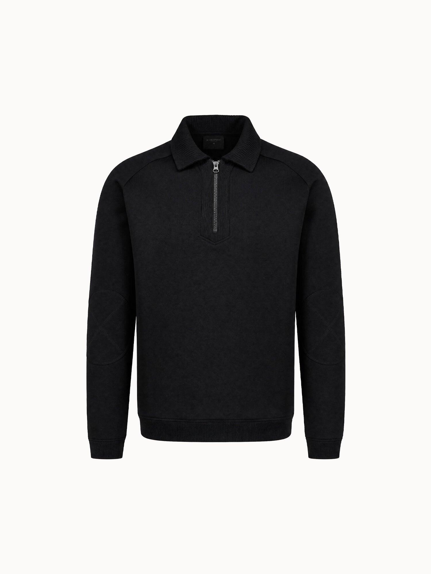 Sweat demi-zippé manches raglan en double face NOEL 2/5