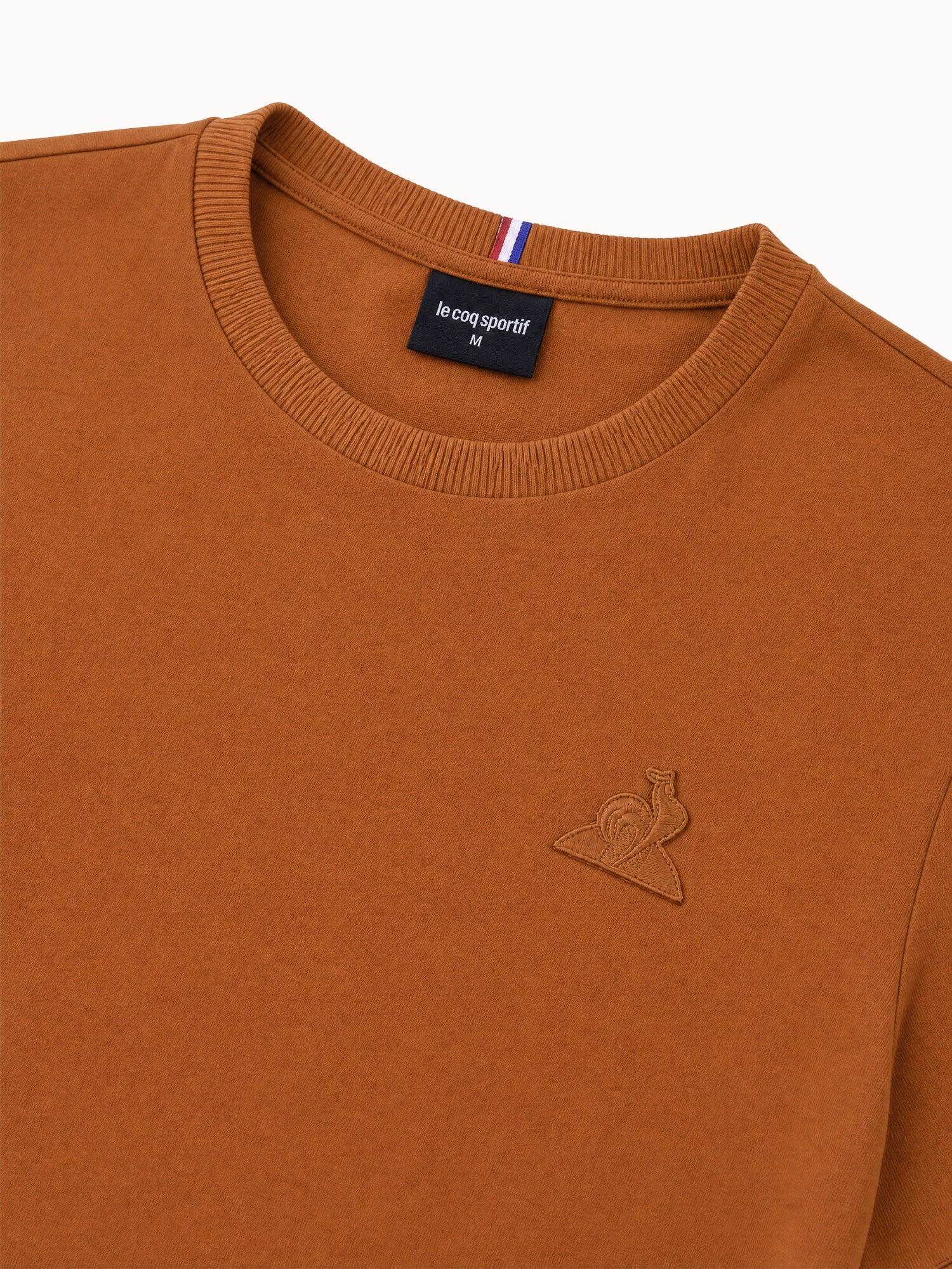 T-shirt Essentiel en jersey de coton Essentiels ton/ton 4/7