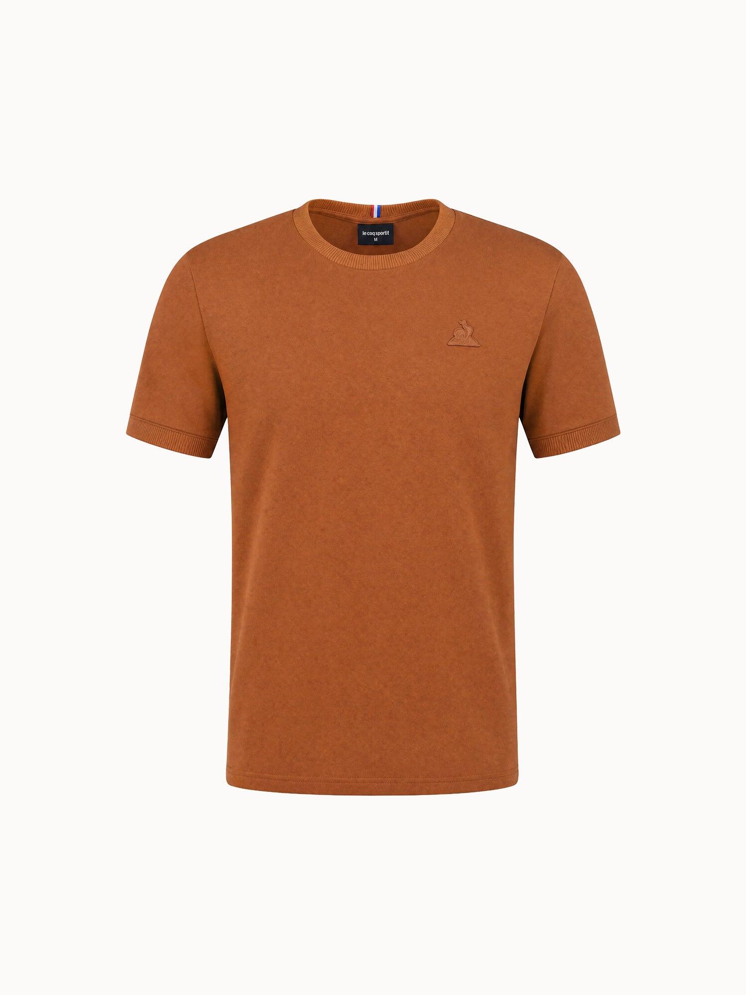 T-shirt Essentiel en jersey de coton Essentiels ton/ton 2/7