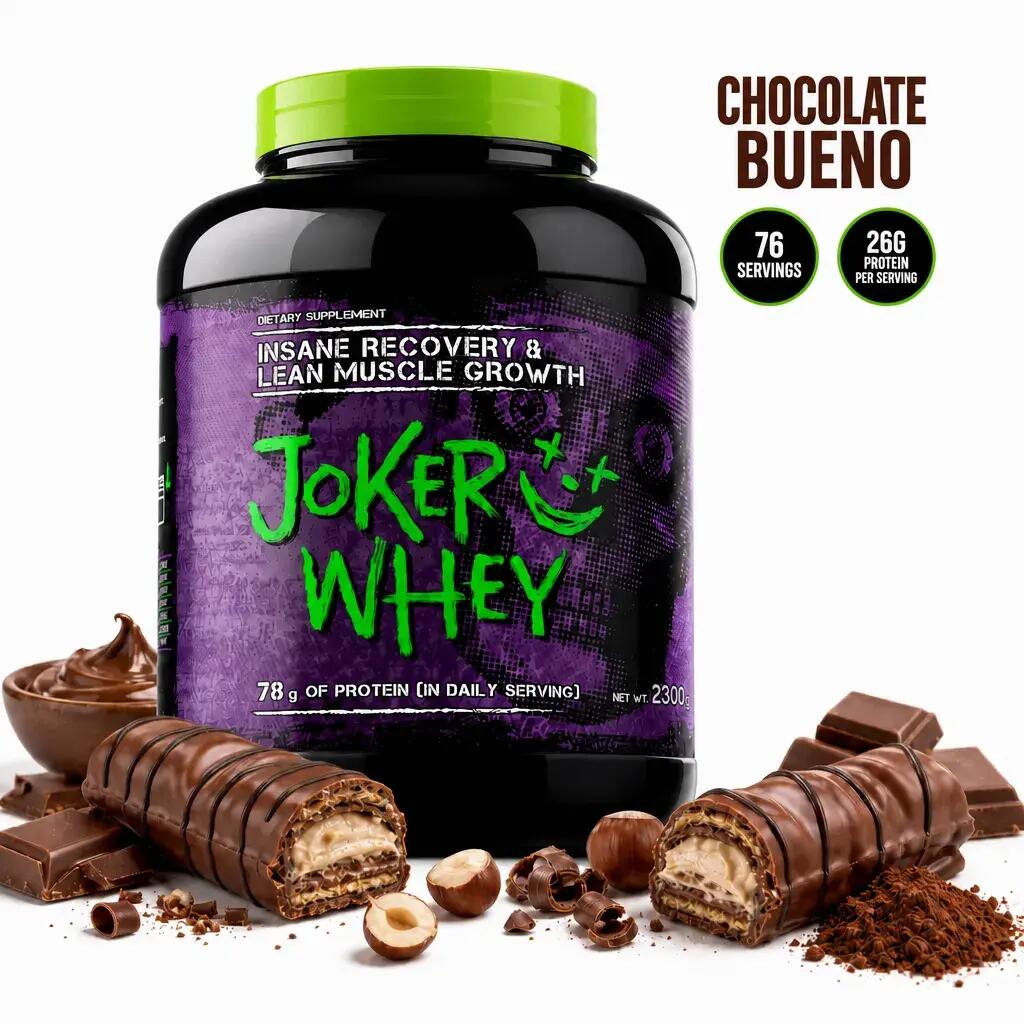 Joker Whey 2300g chocolate bueno