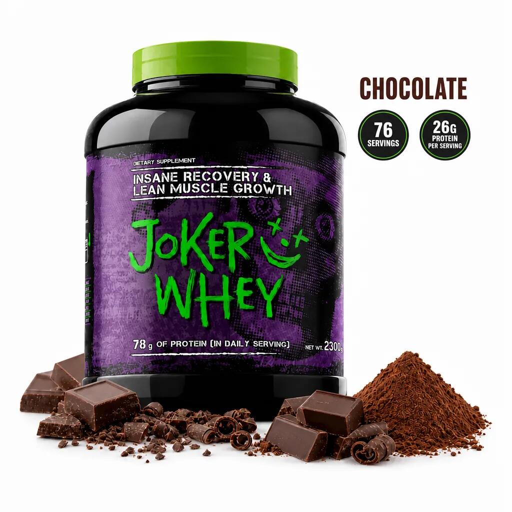 Joker Whey 2300g chocolate bueno