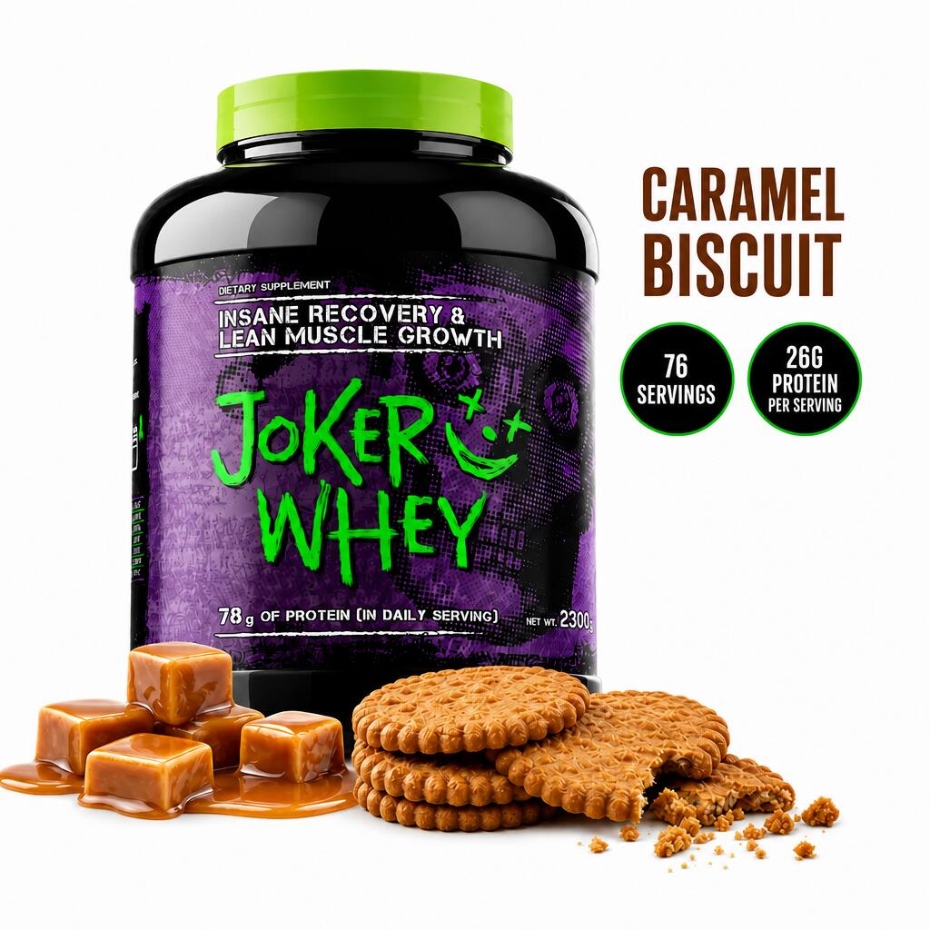 Joker Whey 2300g caramel biscuit