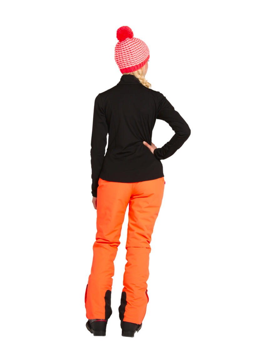 Pull polaire - sports d'hiver - femmes - coupe féminine - Fabriz - noir 4/4