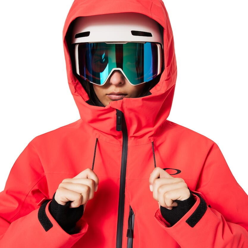 OAKLEY Oakley Damen Skijacke Canopy Insulated Jacke Hibiscus red 5/6