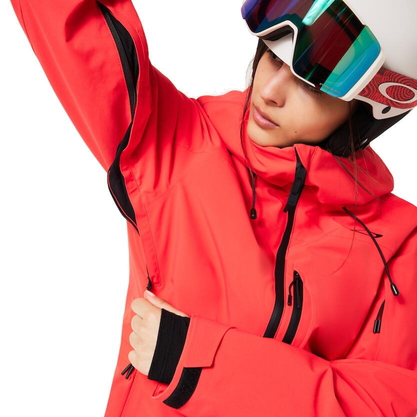 OAKLEY Oakley Damen Skijacke Canopy Insulated Jacke Hibiscus red 4/6