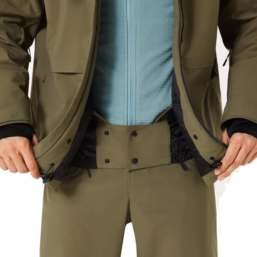 Giacca sci/snowboard - uomo - coibentata - Oakley Canopy - verde 4/7
