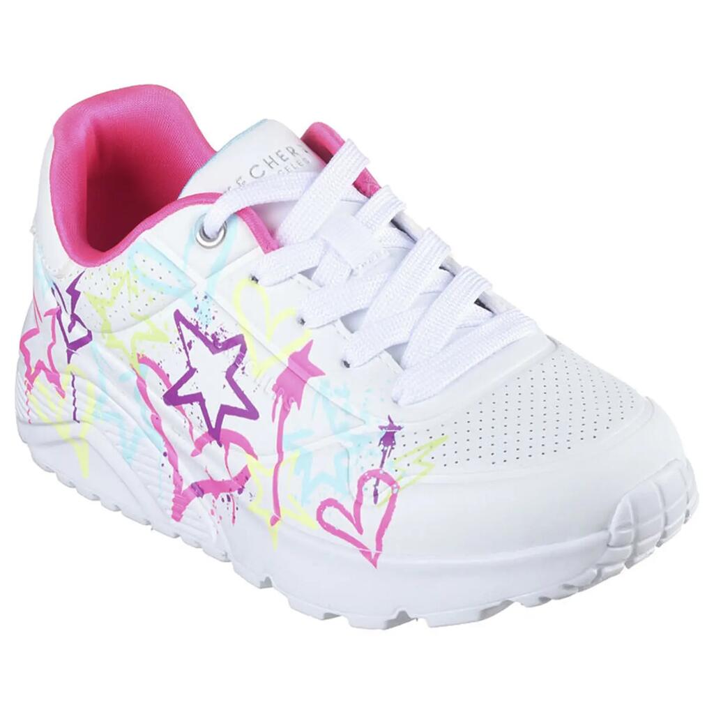 Chaussures Fille Skechers 310391L Blanc Blanc Skechers
