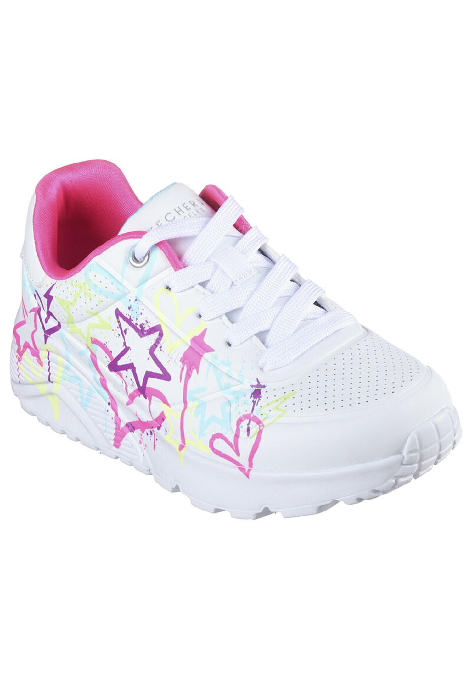 Chaussures Fille Skechers 310391L Blanc Blanc Skechers