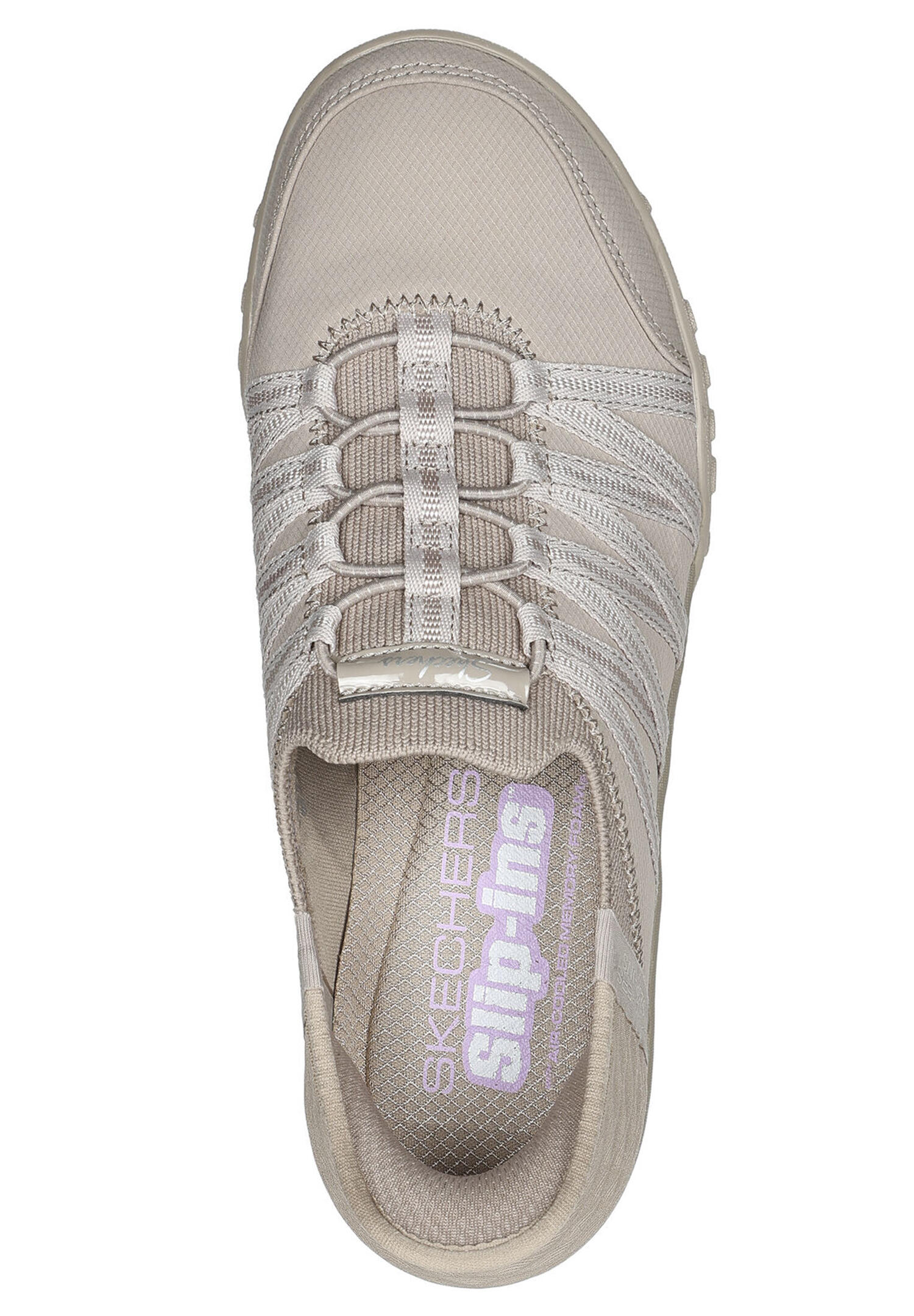 Chaussures Femmes Skechers Slipins Breathe Easy Roll Me beige 3/6