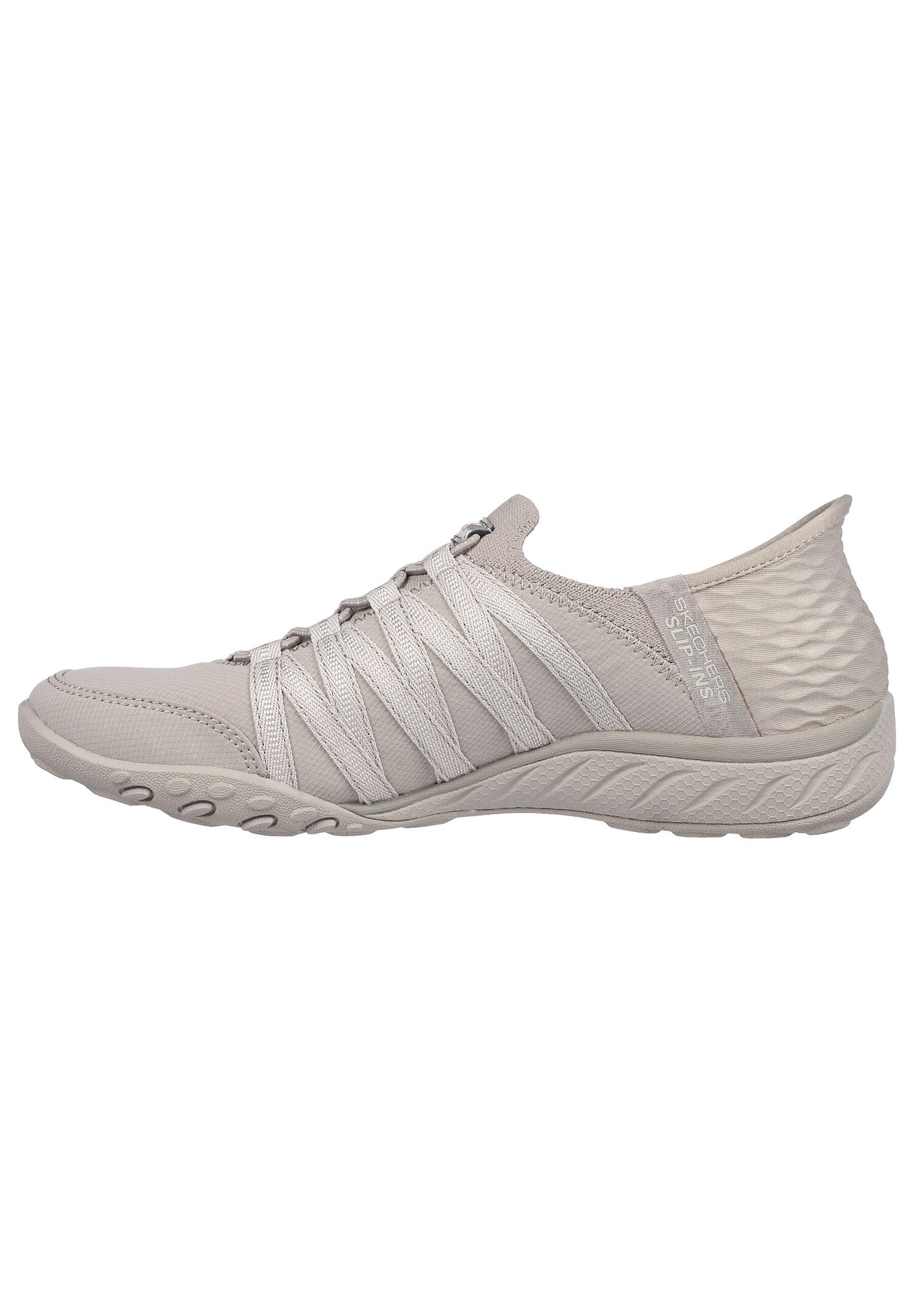 Chaussures Femmes Skechers Slipins Breathe Easy Roll Me beige 2/6