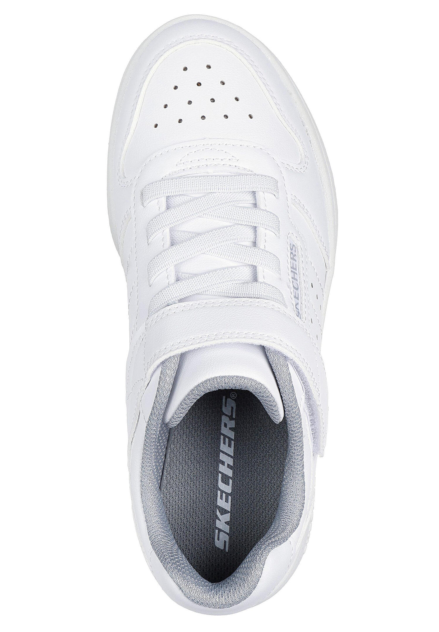 SKECHERS Kinderen QUICK STREET Sneakers Zwart / Wit / Wit / Wit 7/7