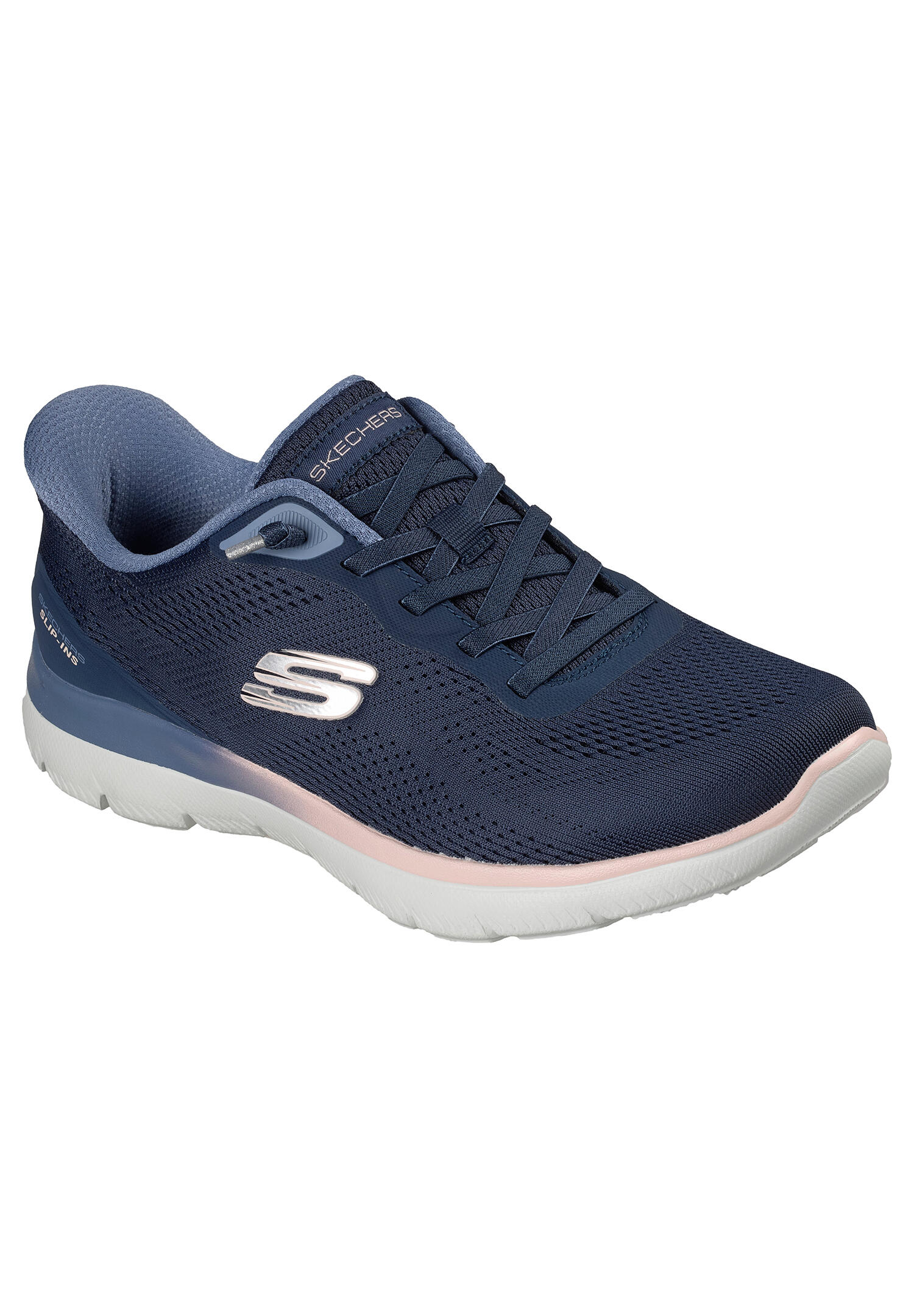 Skechers Damen Slip-Ins Summits Sweet Skies Sneaker 150341 NVY Blue 4/15
