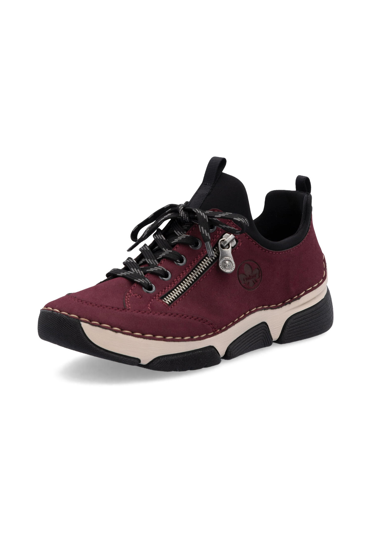 Rieker Damen Halbschuh Slipper Schuhe 45973-36 Red 1/7