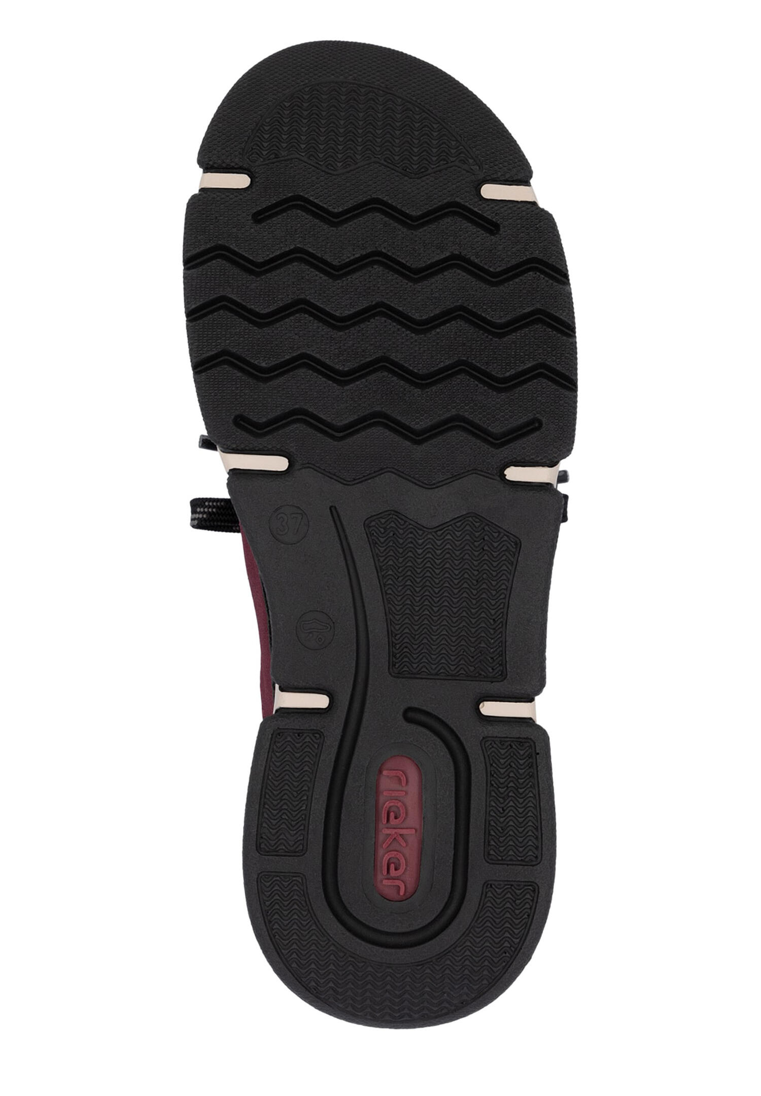 Rieker Damen Halbschuh Slipper Schuhe 45973-36 Red 6/7