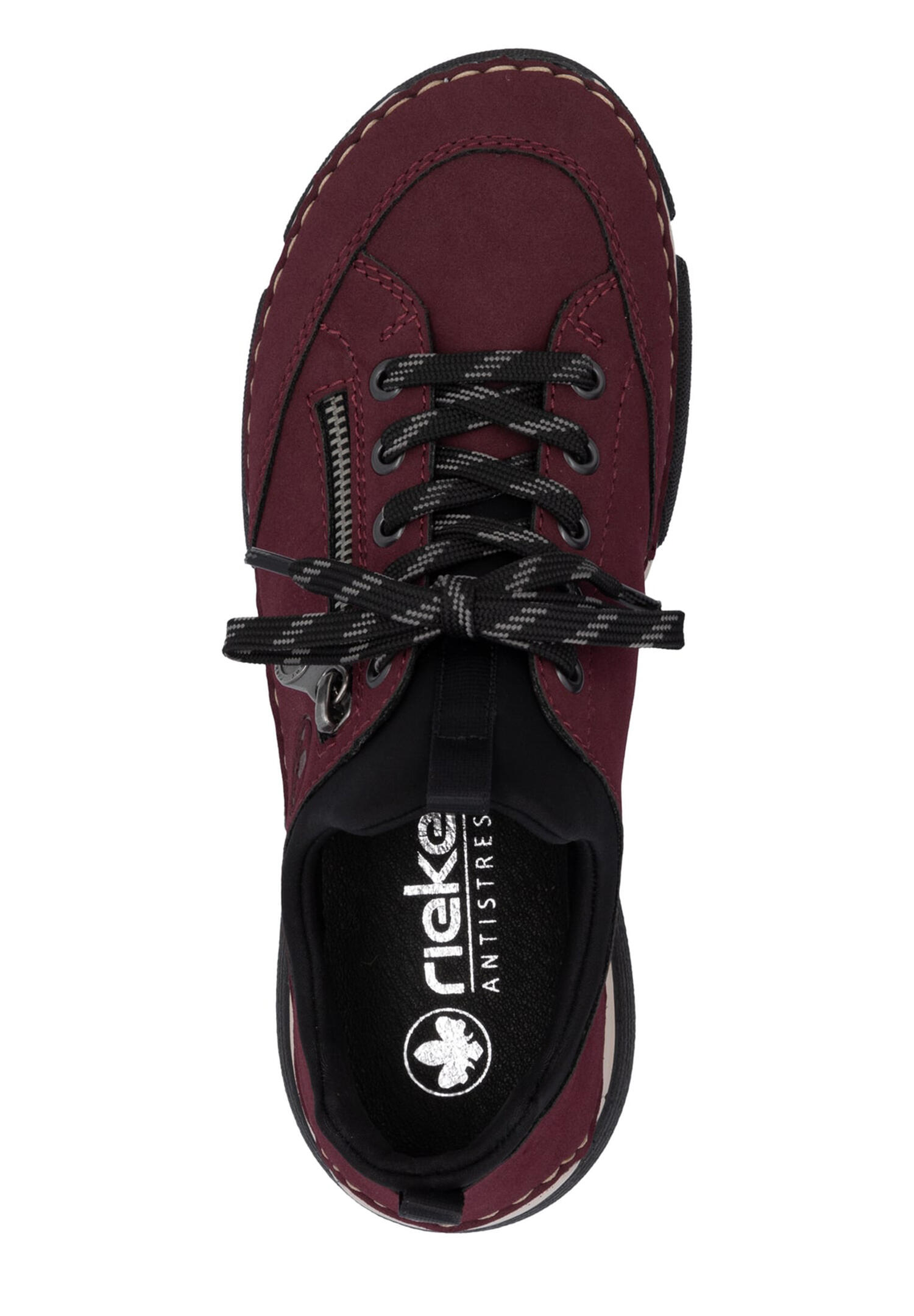 Rieker Damen Halbschuh Slipper Schuhe 45973-36 Red 3/7