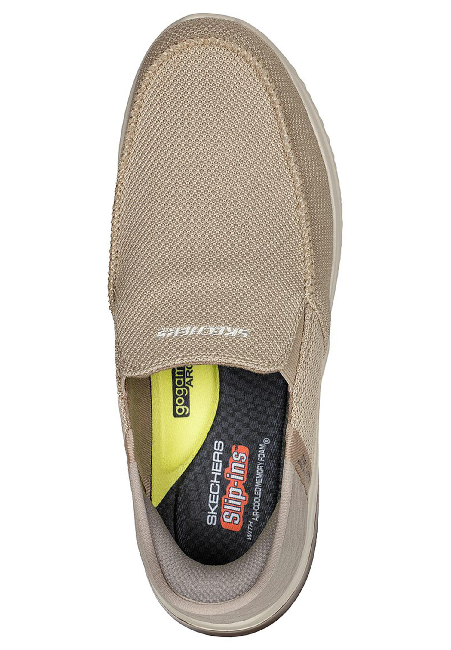 Baskets Skechers Modèle Slip-ins 210604s Couleur Brun Clair 4/7