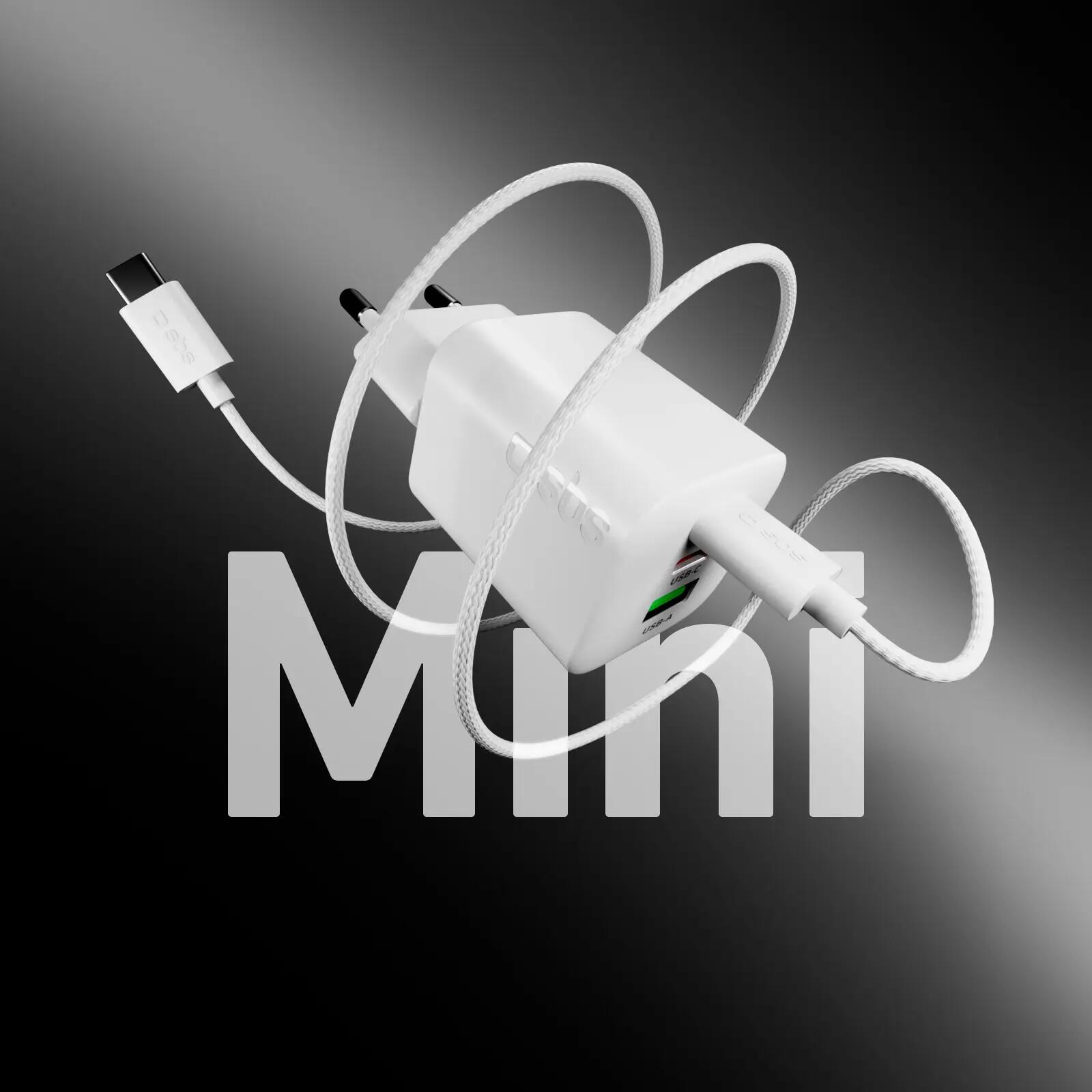 Chargeur GaN 65W avec 2 USB‑C PD + USB‑A 3/6