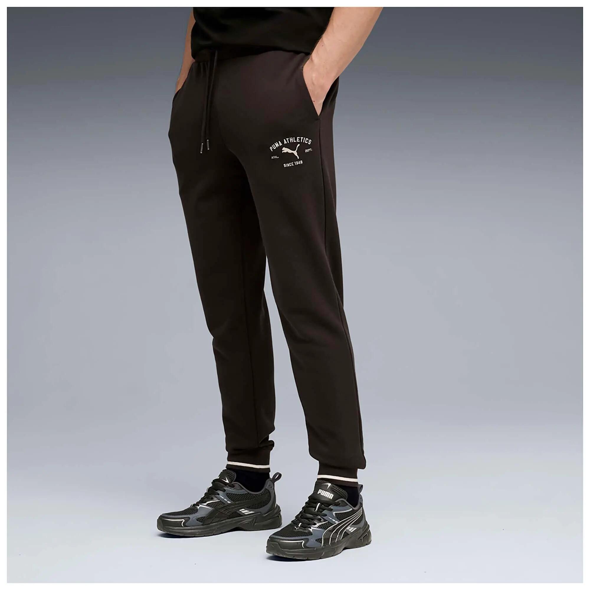 Pantaloni Puma Class Graphic Sweatpants Tr Cl Adulto 2/4