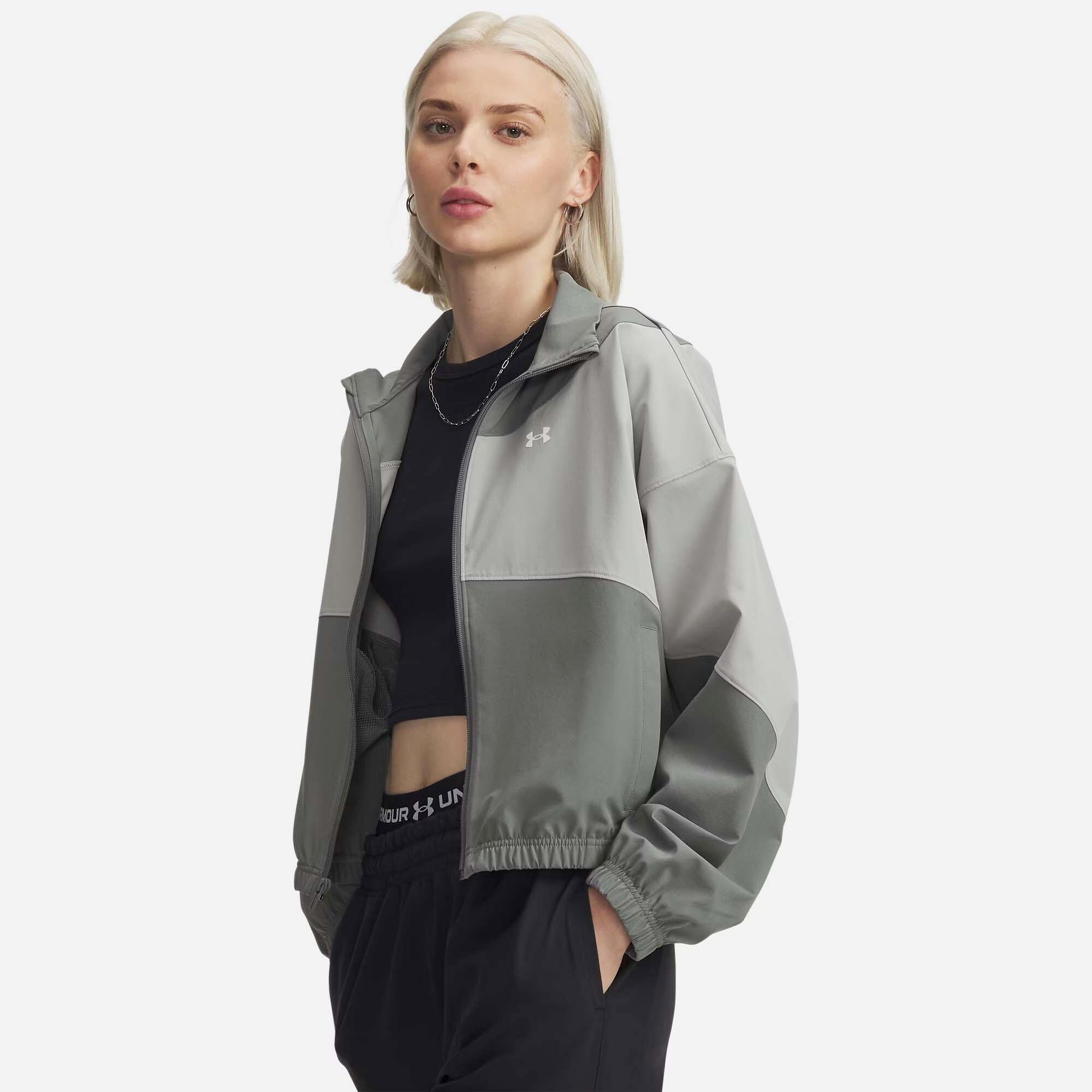 Felpa Under Armour Ua Rival Woven Jacket Donna 2/6