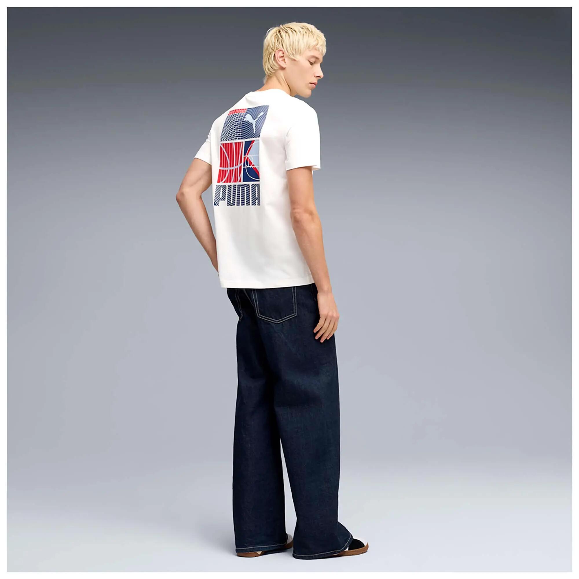 T-Shirt Graphique Sportive Puma Adulte 5/5