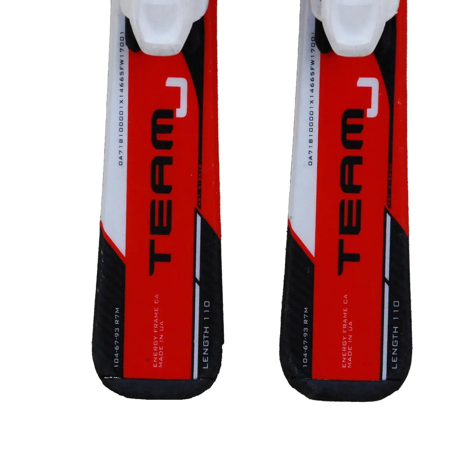 RECONDITIONNE - Ski Junior Nordica Team J + Fixations 4/4