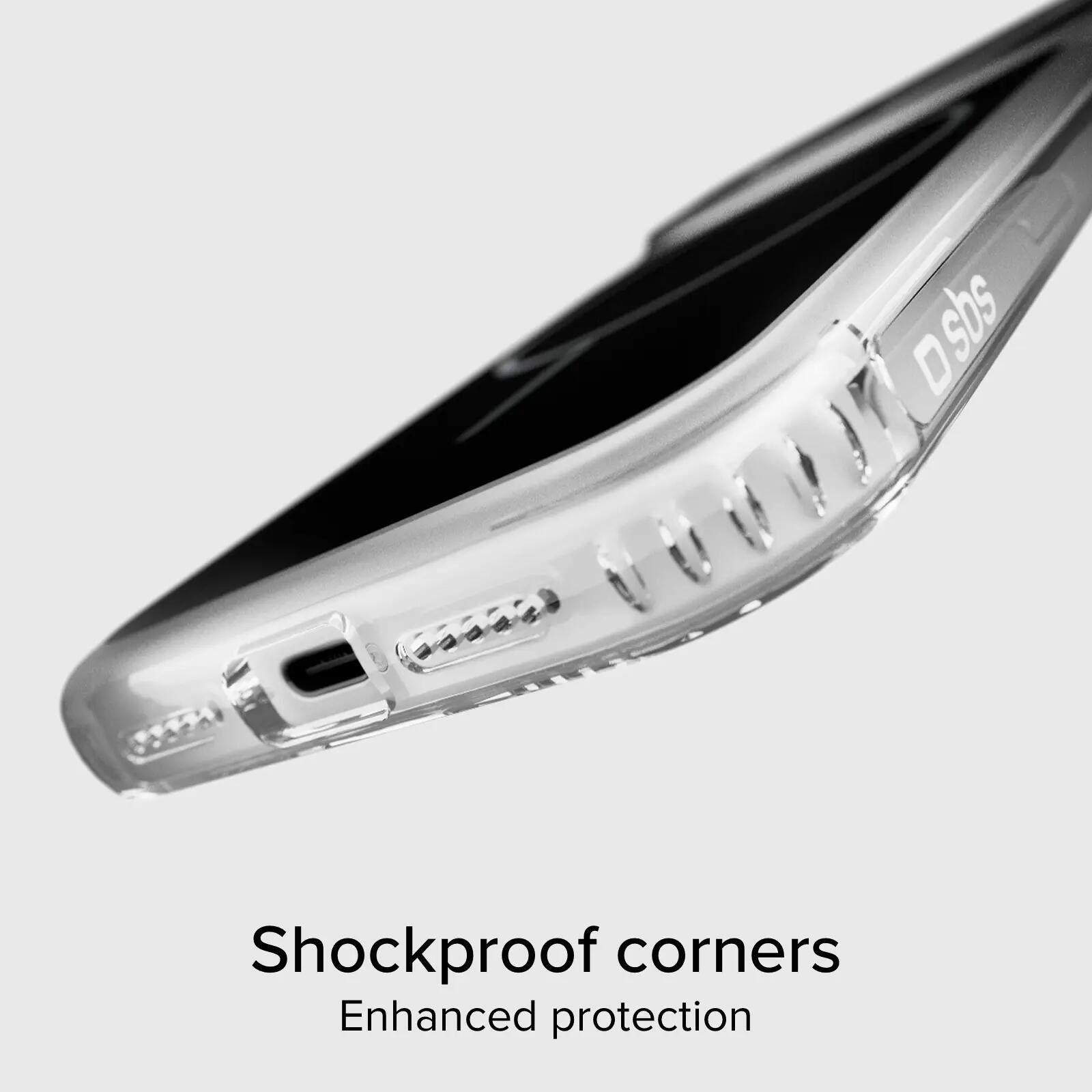 Cover magnetica compatibile con MagSafe con angoli antiurto per iPhone 17 Pro 6/7