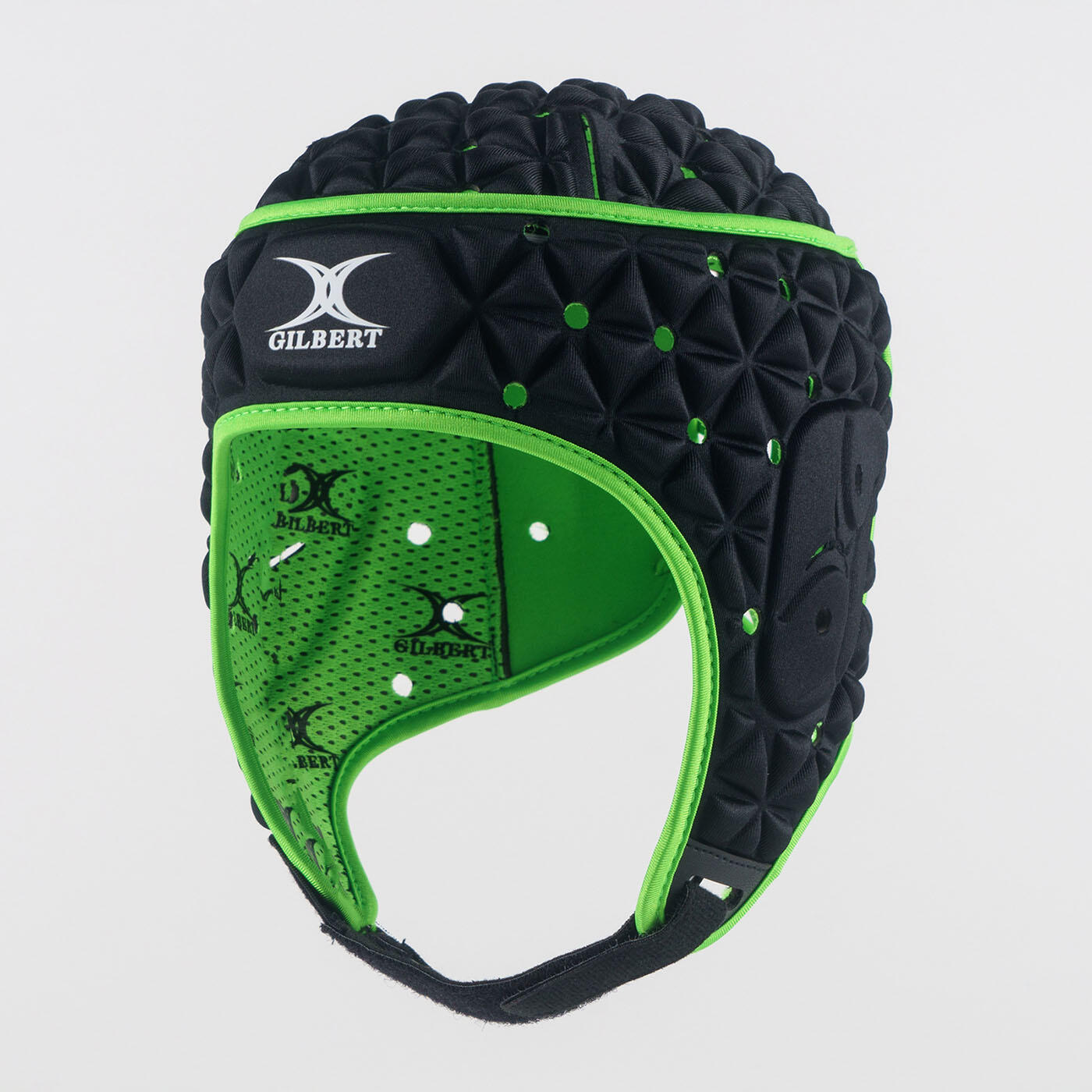 Gilbert Ignite Headguard Volwassen Zwart En Groen 5/5