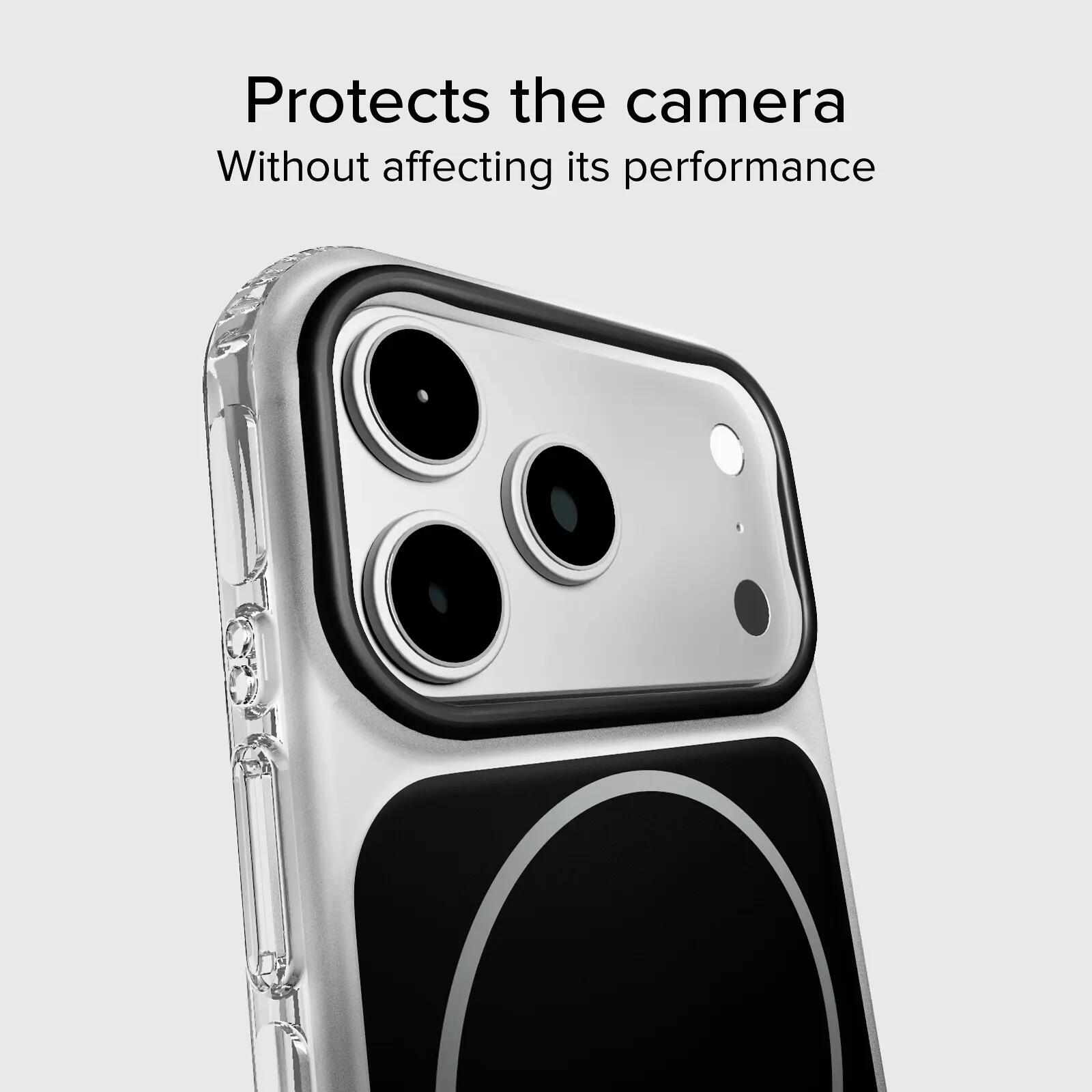 Cover magnetica compatibile con MagSafe con angoli antiurto per iPhone 17 Pro 4/7