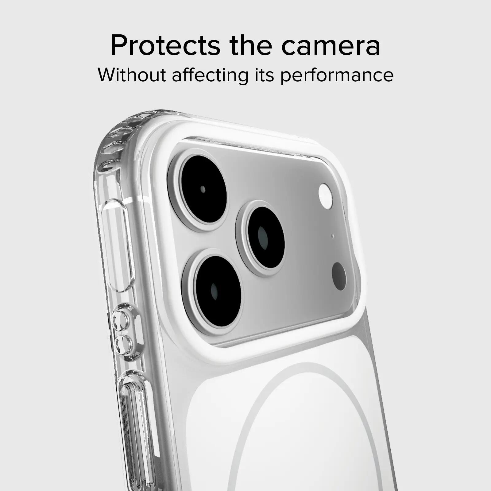 Cover magnetica compatibile con MagSafe con angoli antiurto per iPhone 17 Pro 4/7
