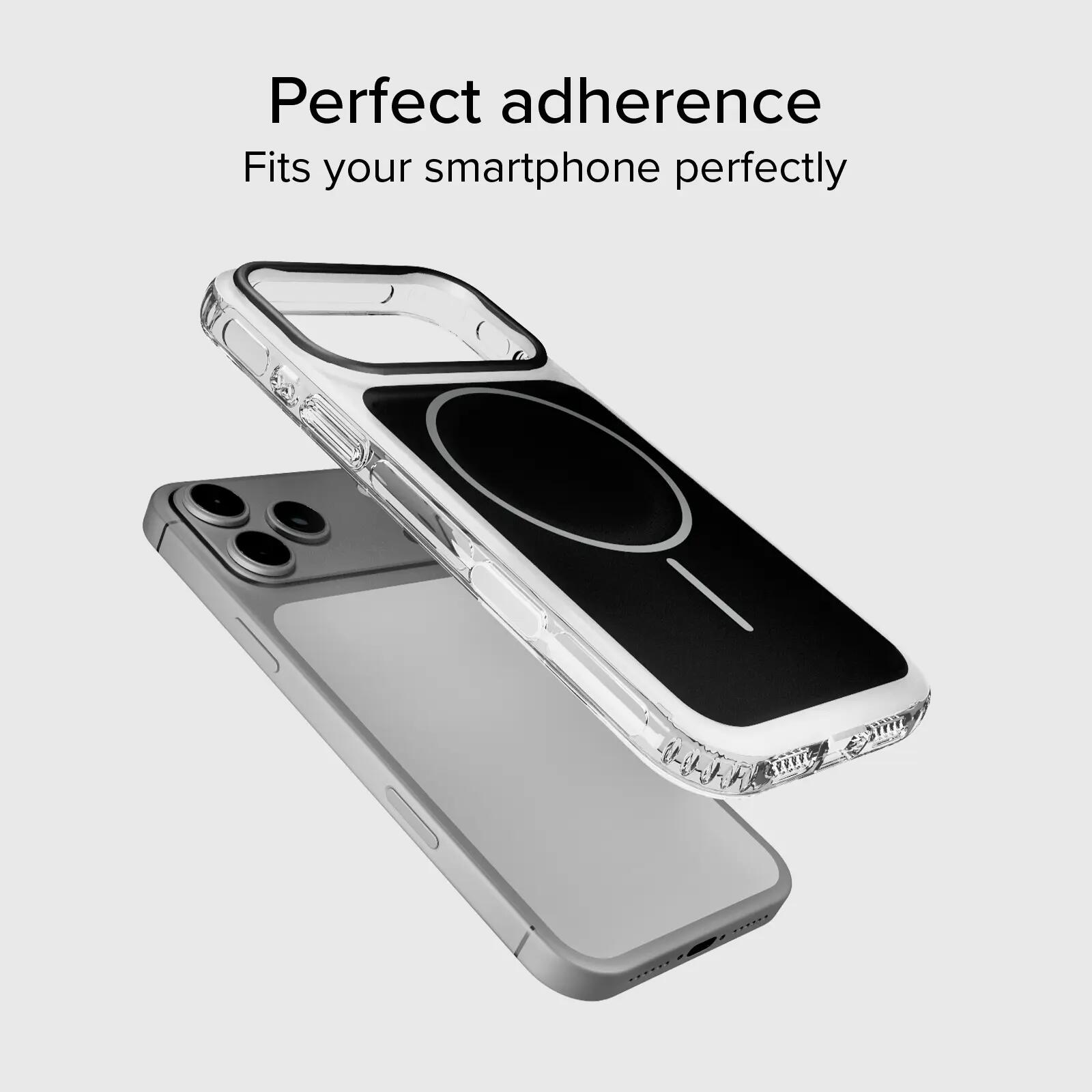 Cover magnetica compatibile con MagSafe con angoli antiurto per iPhone 17 Pro 3/7