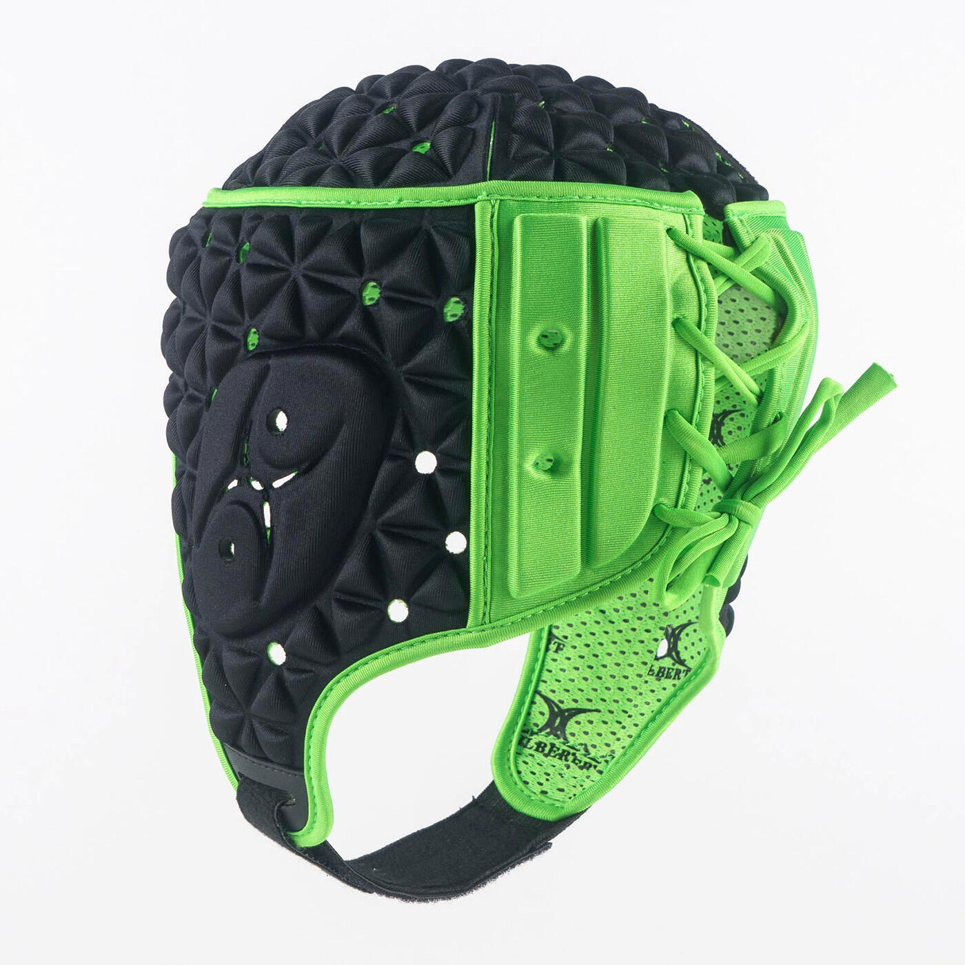 Gilbert Ignite Headguard Volwassen Zwart En Groen 2/5