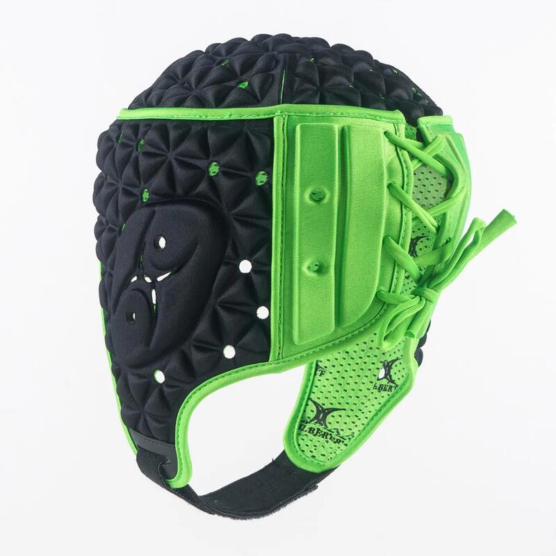 Gilbert Ignite Headguard Adult Negru și Verde