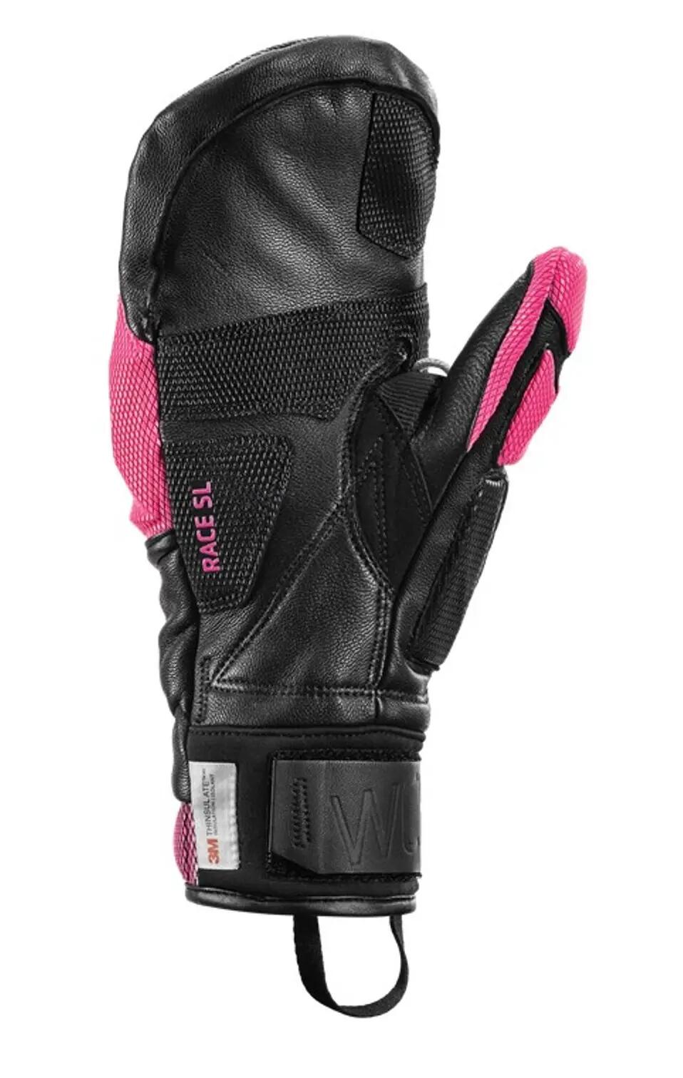 LEKI Leki Handschuhe WCR Venom SL 3D Mitten black-pink 3/4